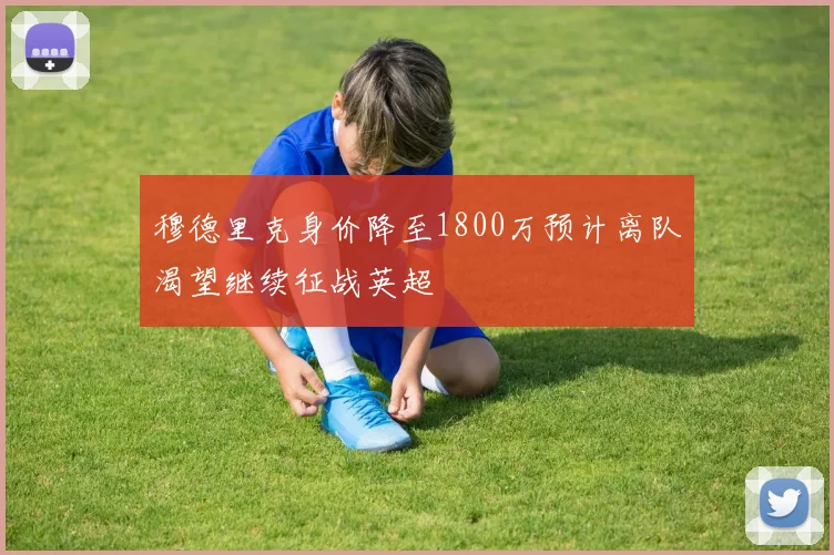 穆德里克身价降至1800万预计离队渴望继续征战英超